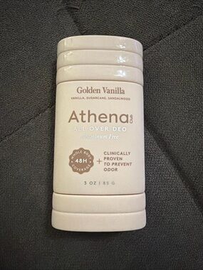 Golden Vanilla Athena Club All Over Deo Aluminum Free New